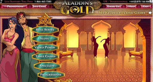 Aladdins Gold Casino Instant Play