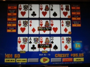 Double Draw Aces Video Poker