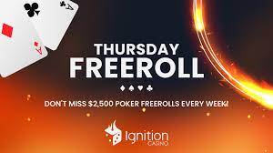 Ignition Casino’s Weekly $2,500 Freeroll
